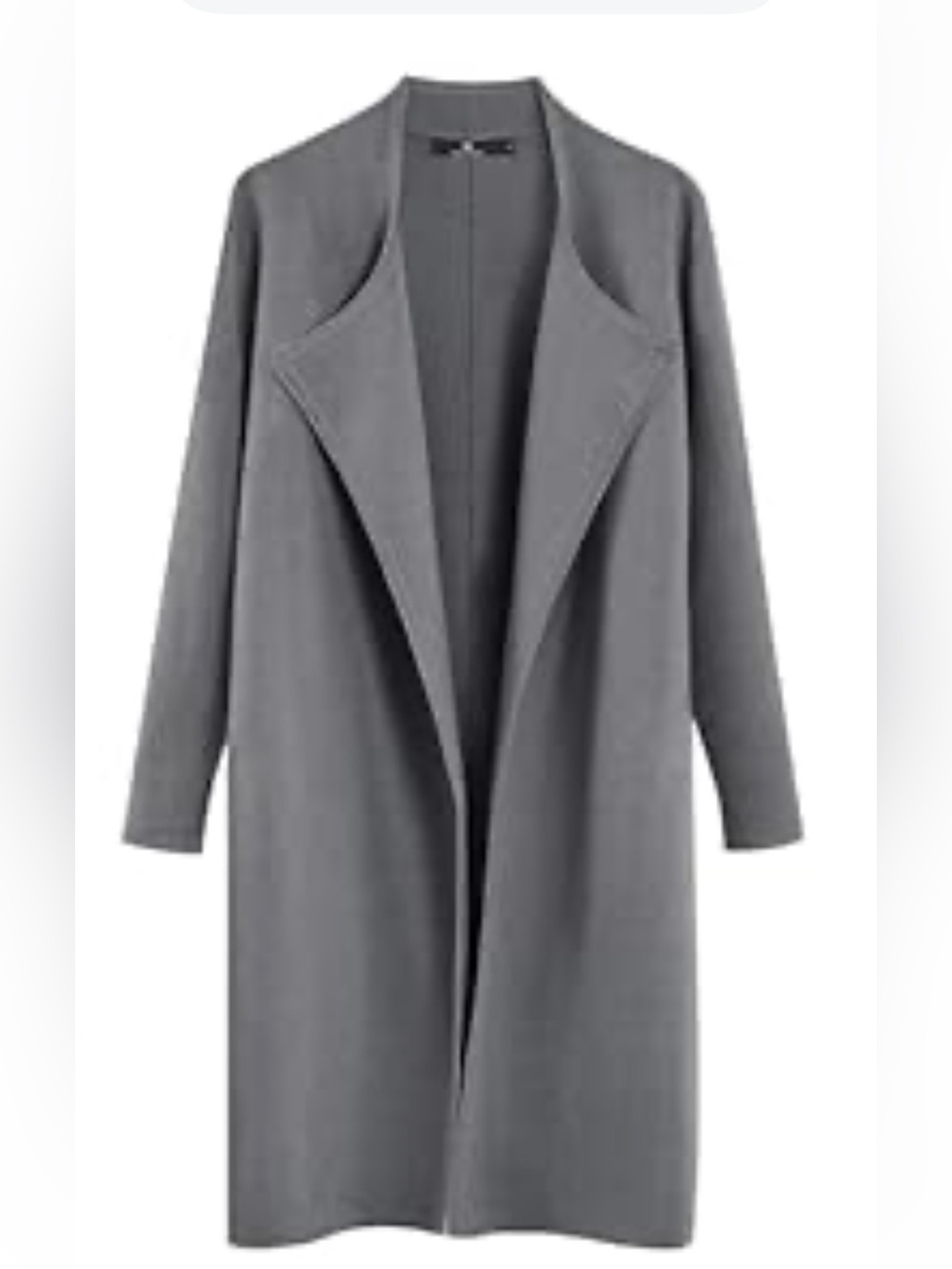 Light gray cardigan jacket